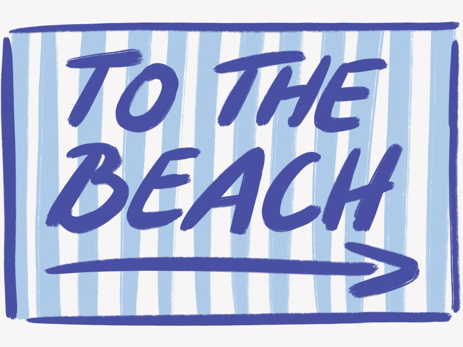Beach Bound Signage