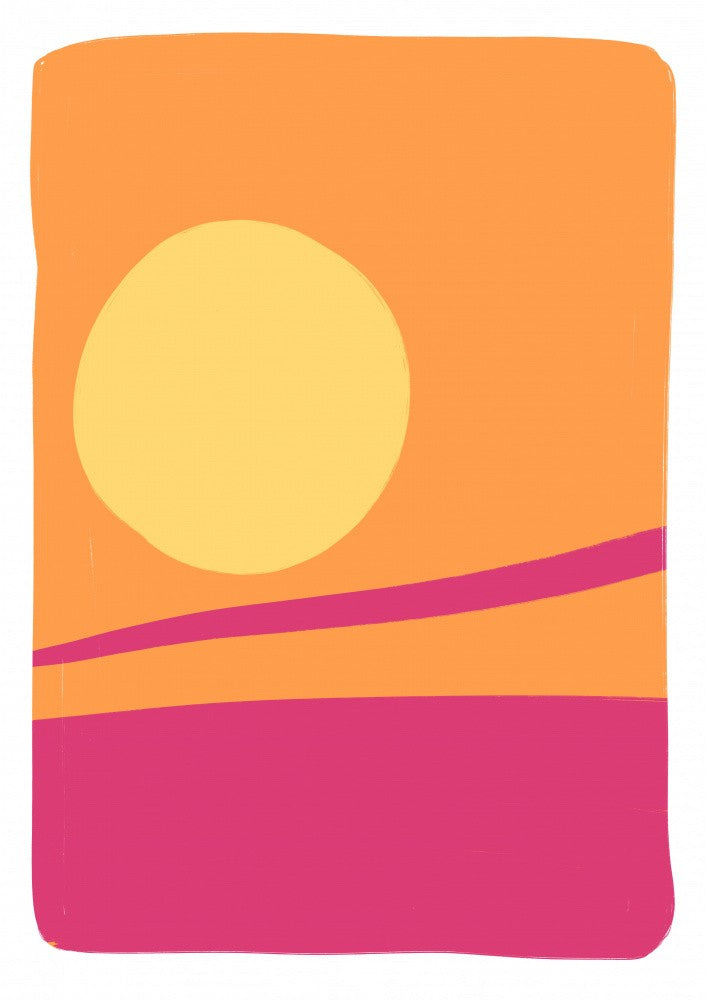 Vibrant Sunset Glow