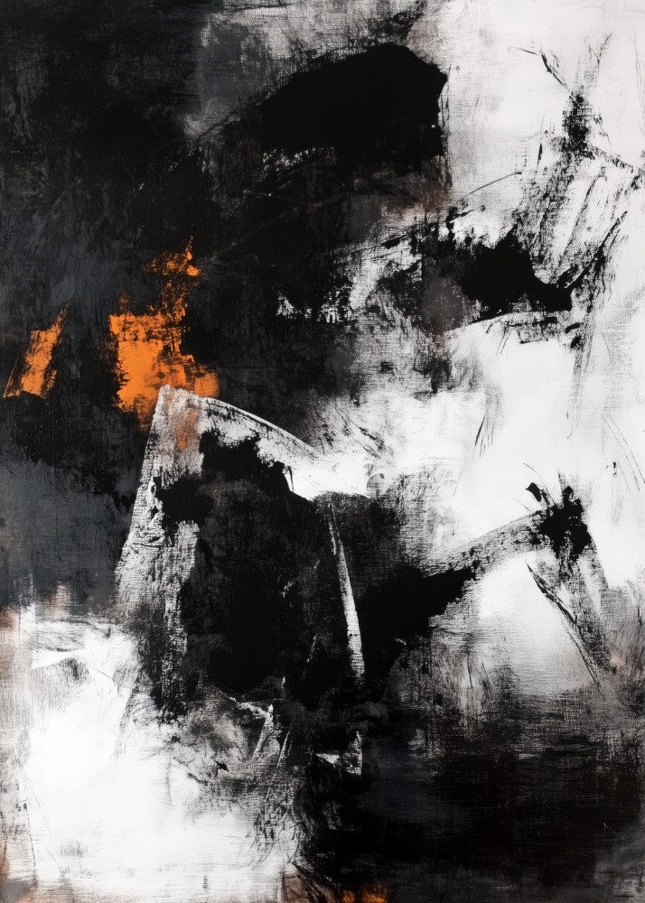 Modern abstraction colors painting 10