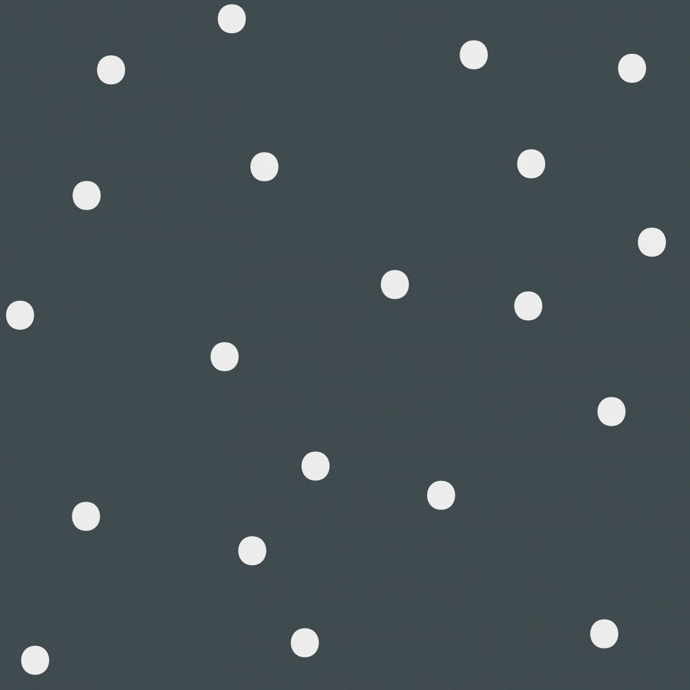 White Polka Dots
