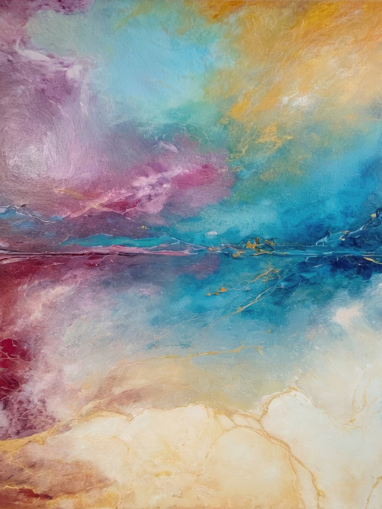 Vibrant Interplay Of Colors