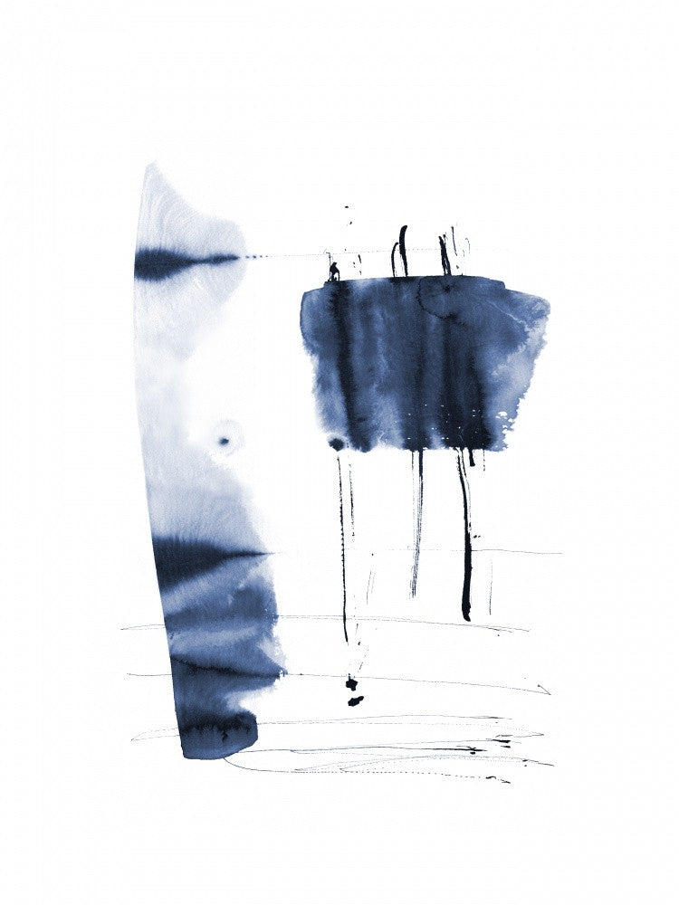 Bleu marine Flux d'encre 03 18x24