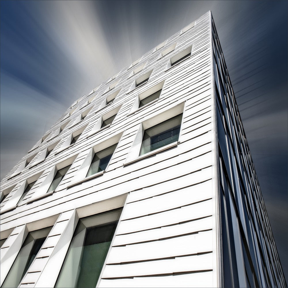 White facade