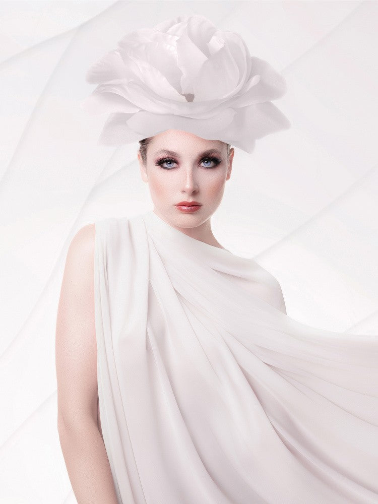 White and flower