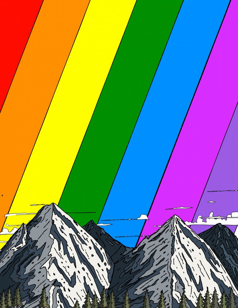 Rainbow Mountains