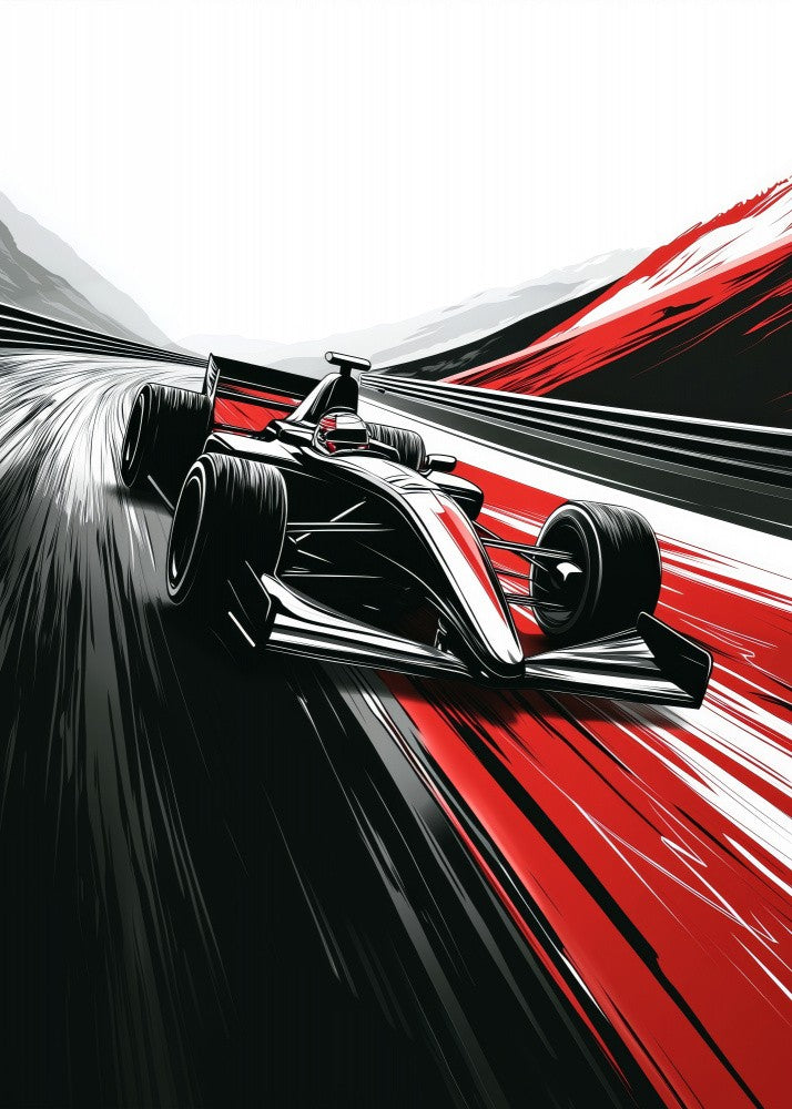 Car Racing sport art