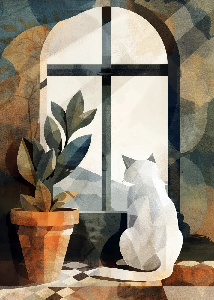 White cat