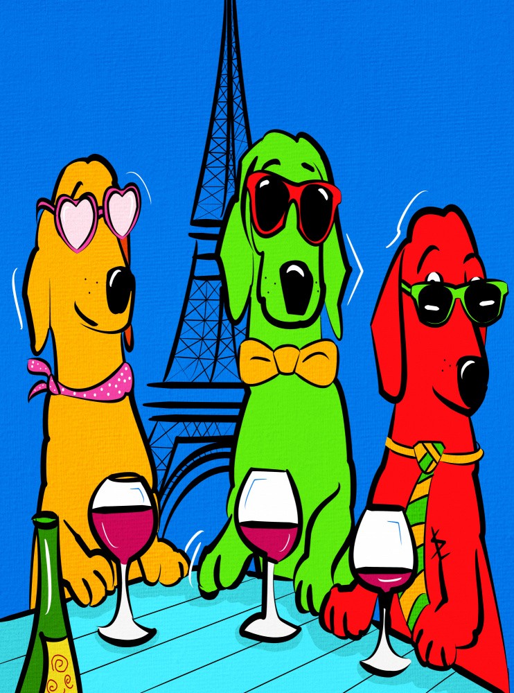 Dogs In Paris