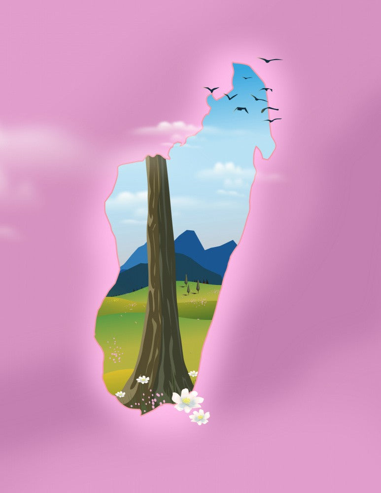 Madagascar Travel Map