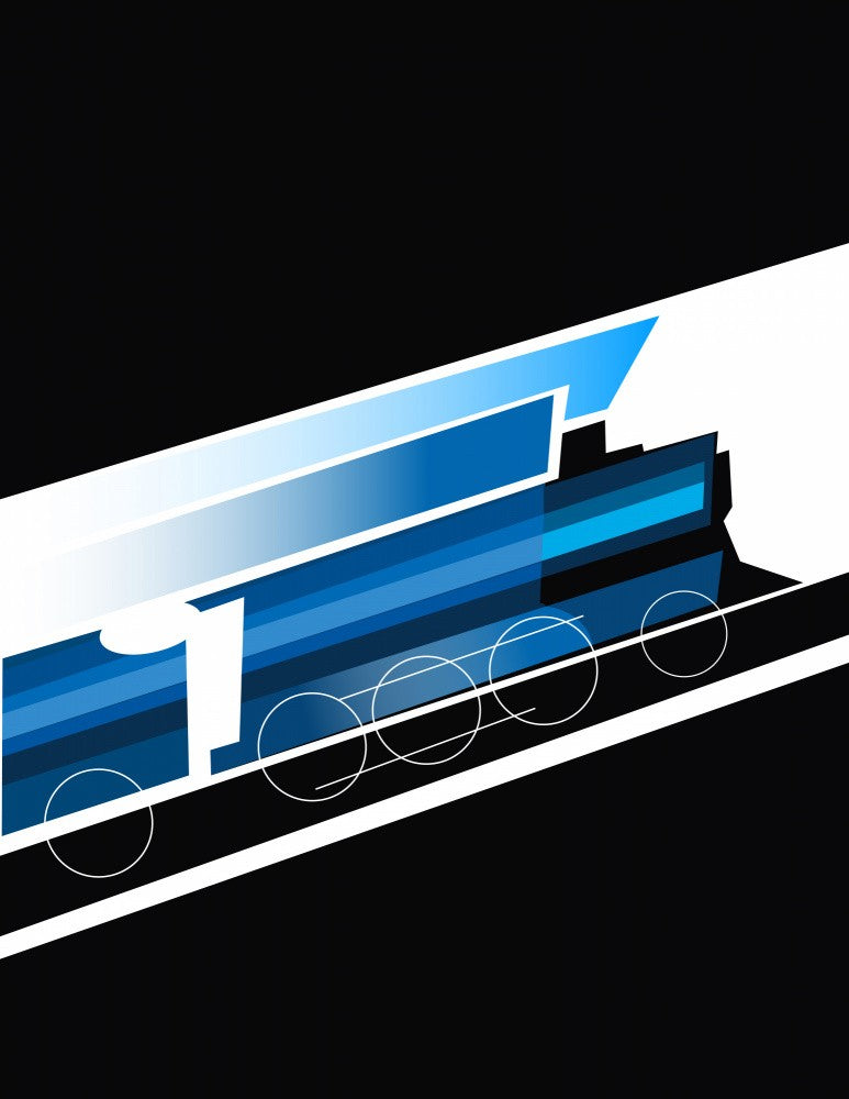 Locomotive Travel Poster