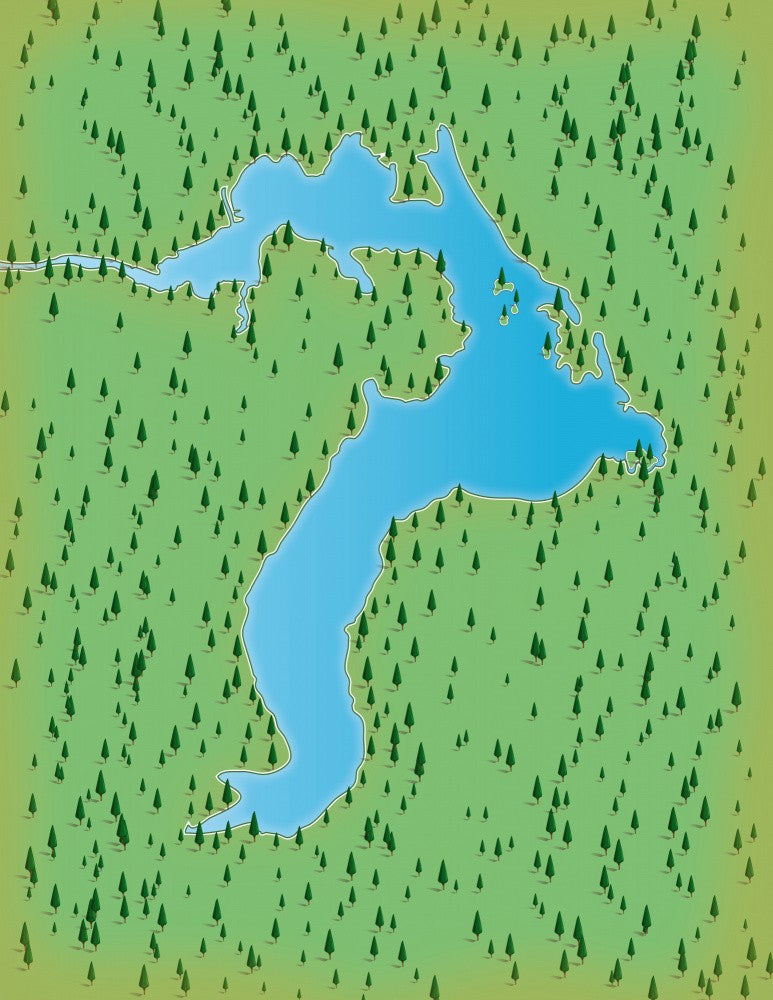 Lake Pend Map