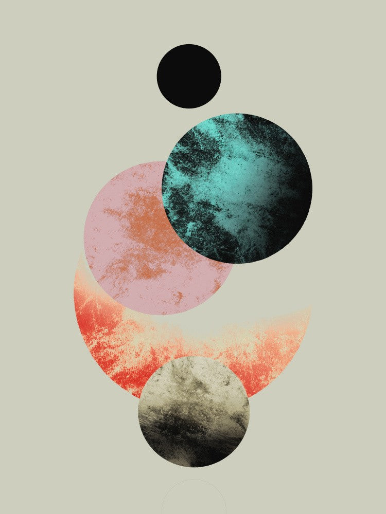 Celestial Colorful Circles