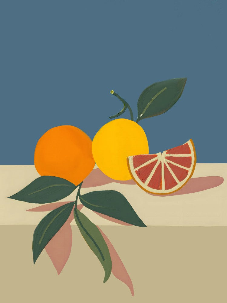 Orange and Yellow Citrus Fruits