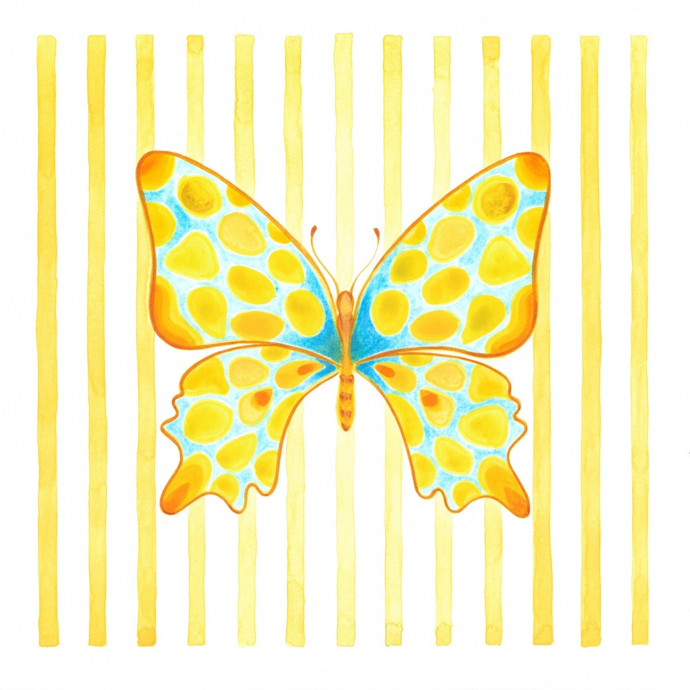 Golden Butterfly Stripes