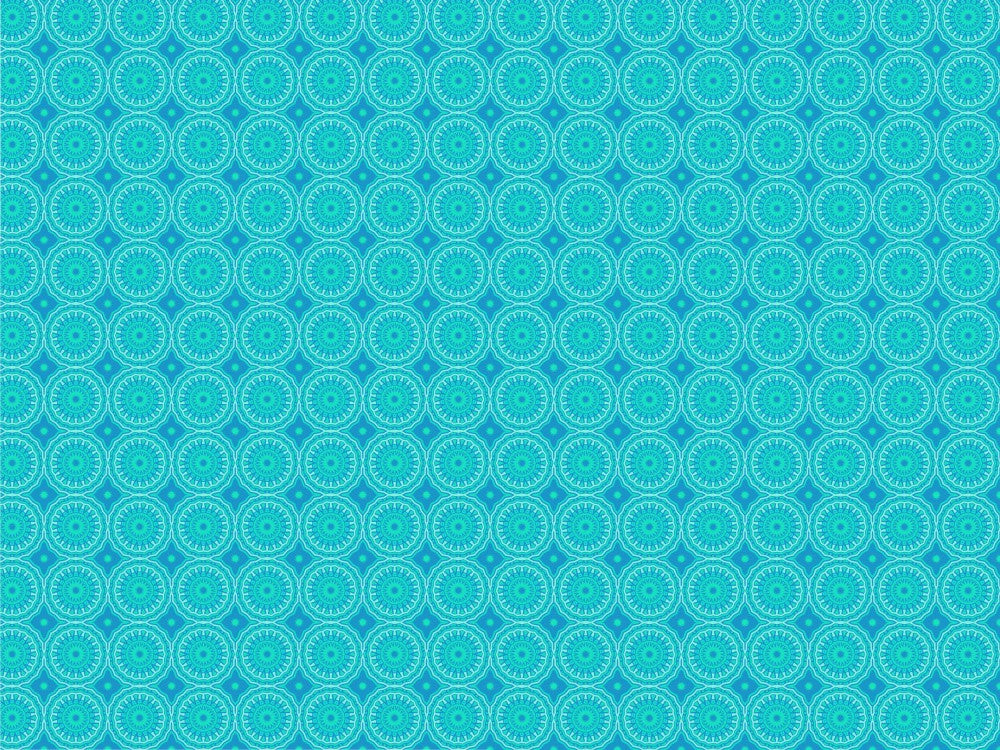 Türkise Geometrische Muster