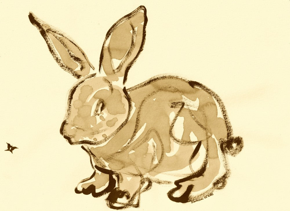 Brushstroke Bunny