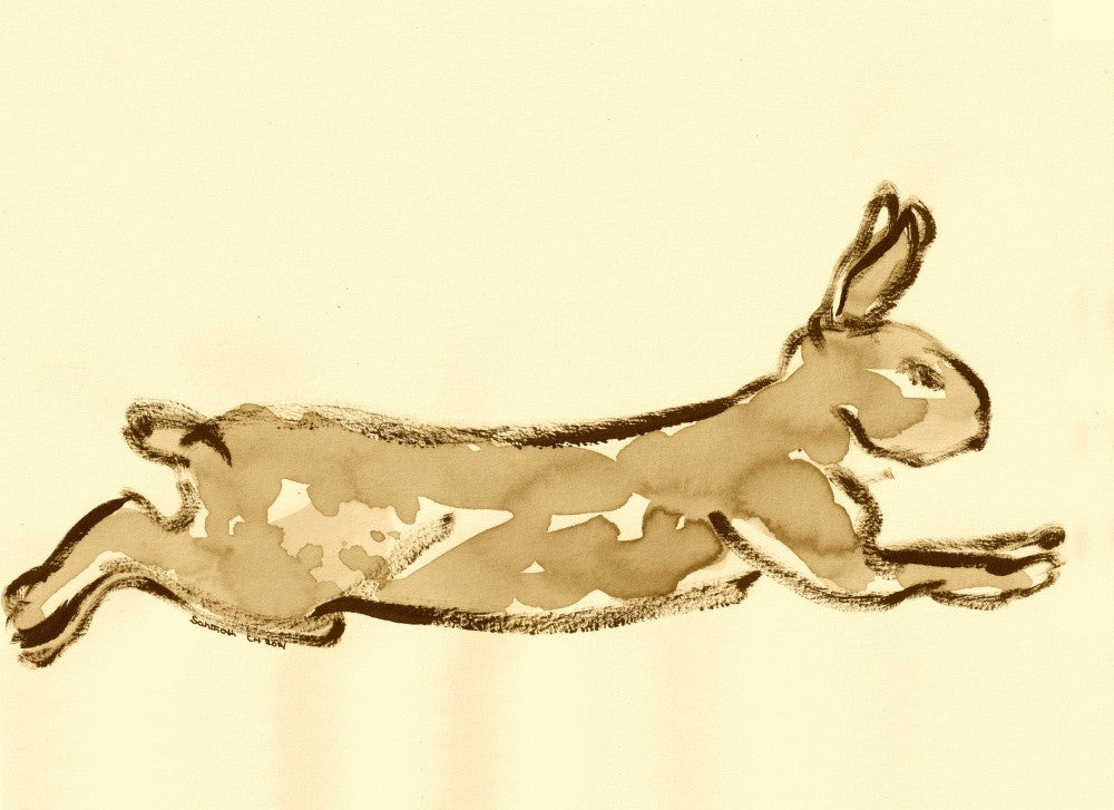 Leaping Rabbit Sketch