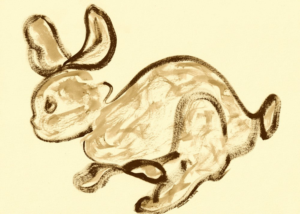 Expressive Rabbit Sketch