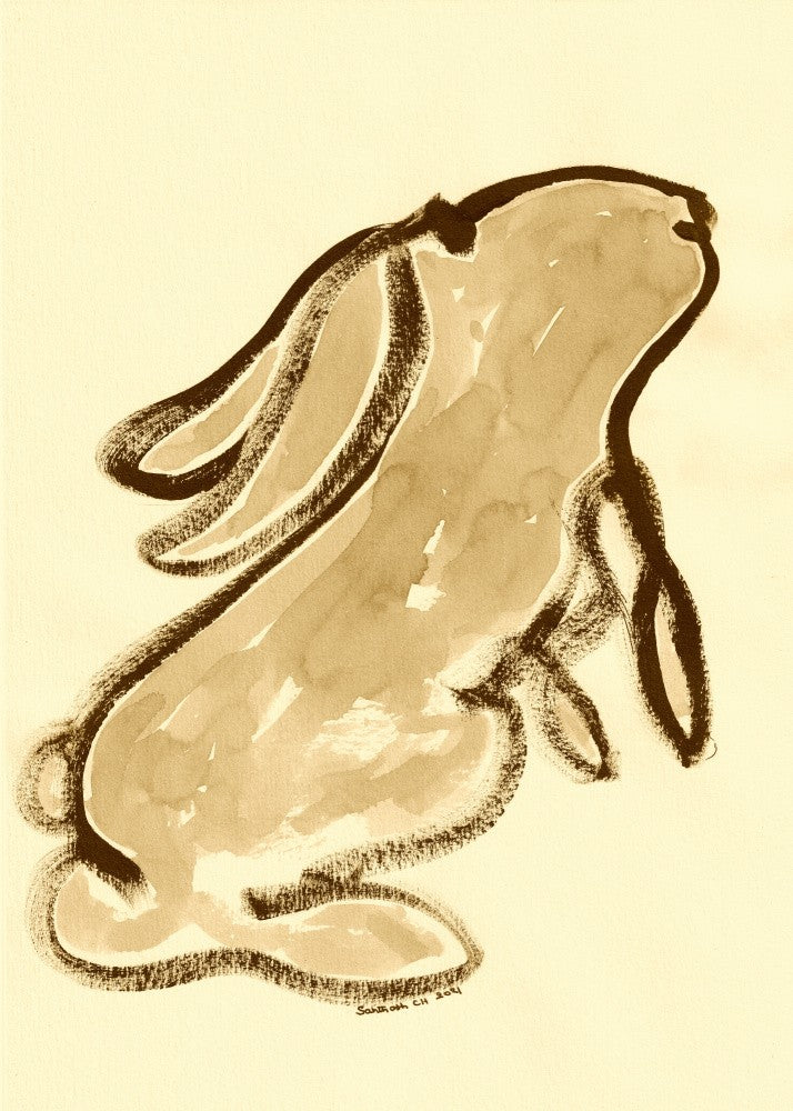 Gentle Bunny Brushwork