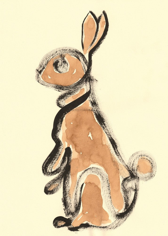 Brushstroke Bunny