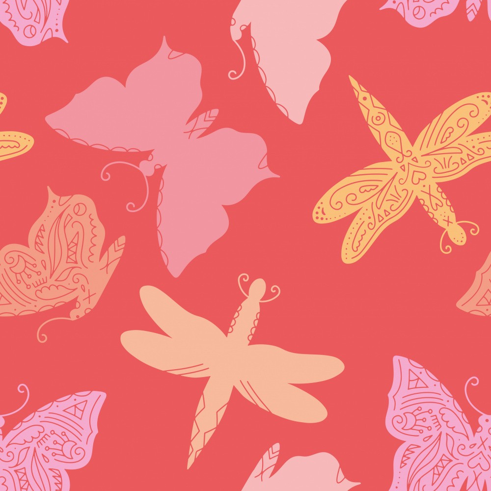 Butterfly And Dragonfly Patterns