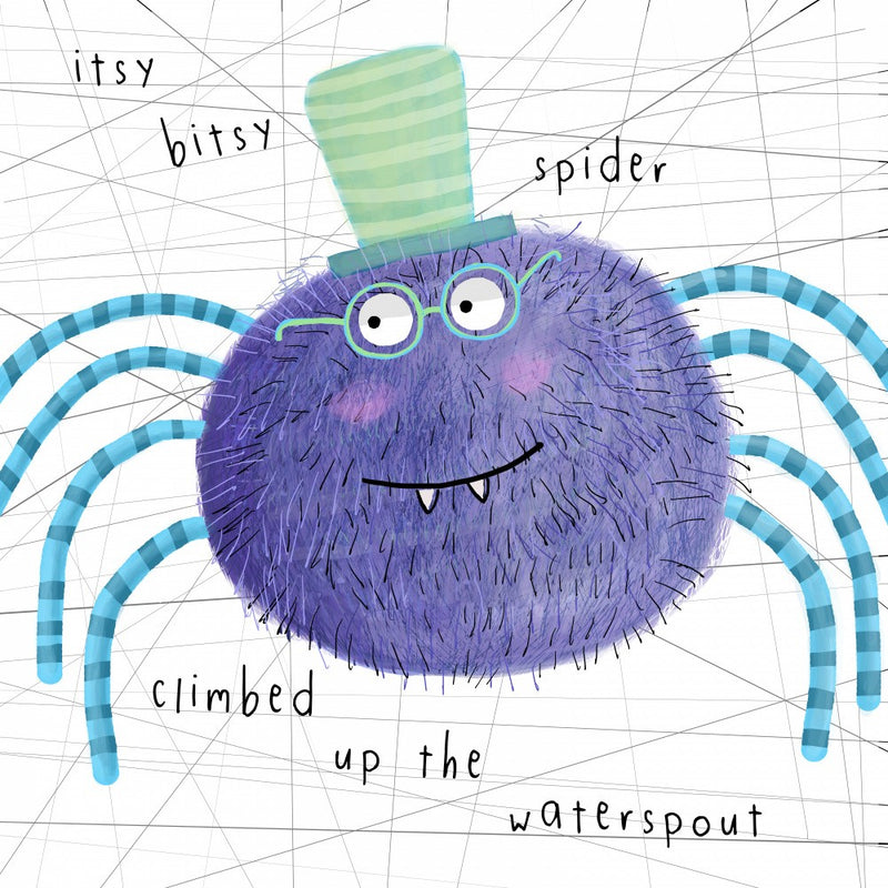 Itsy Bitsy Spider Cute Spider