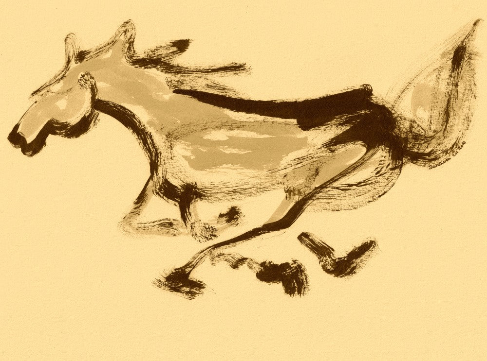 Galloping Horse in Motion