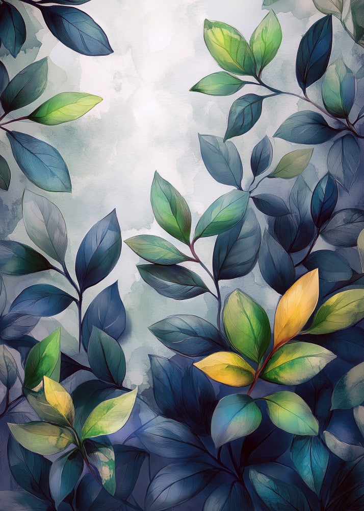 Leaves nature art