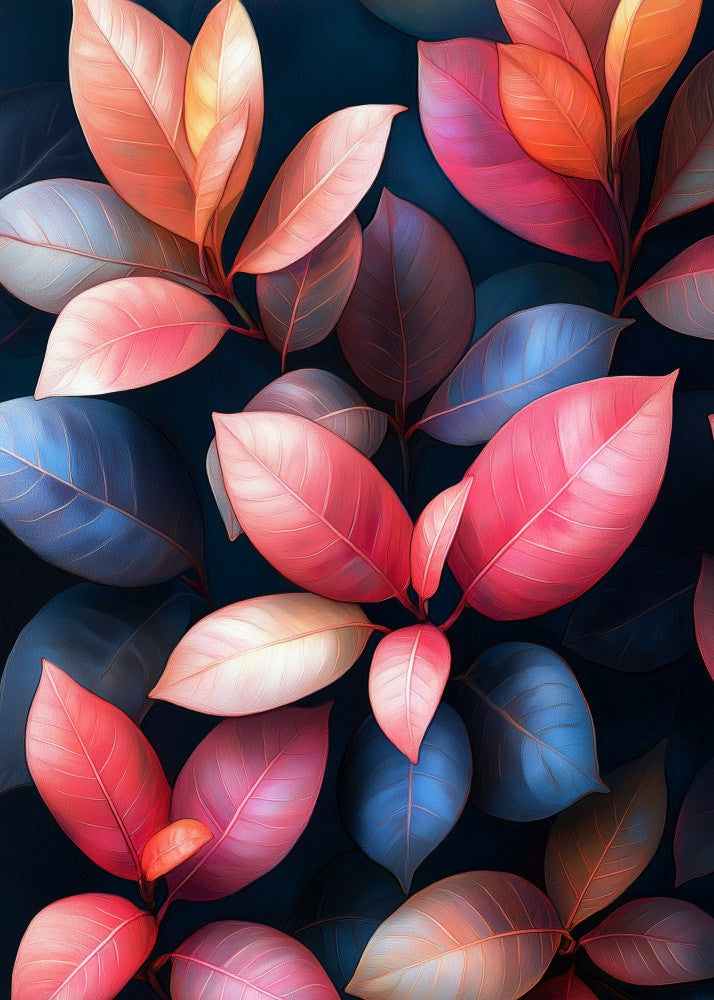 Tropical Leaves nature art