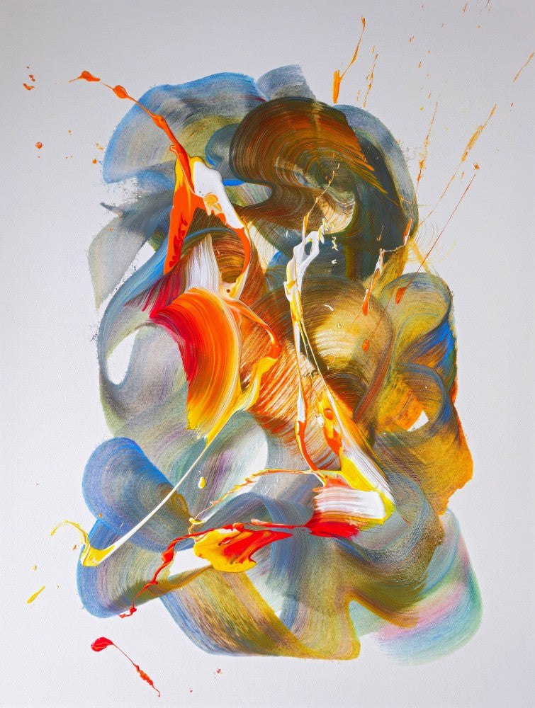 Vibrant Swirls And Splashes