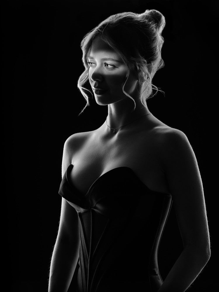 silhouette portrait