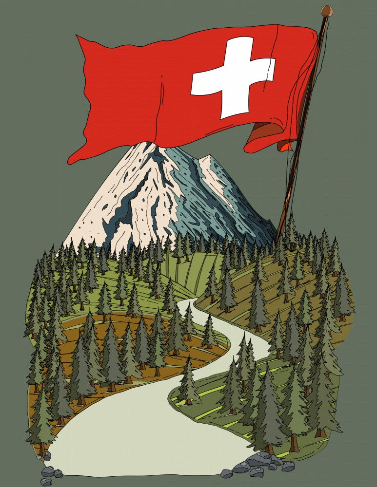 Swiss Alpine Vista