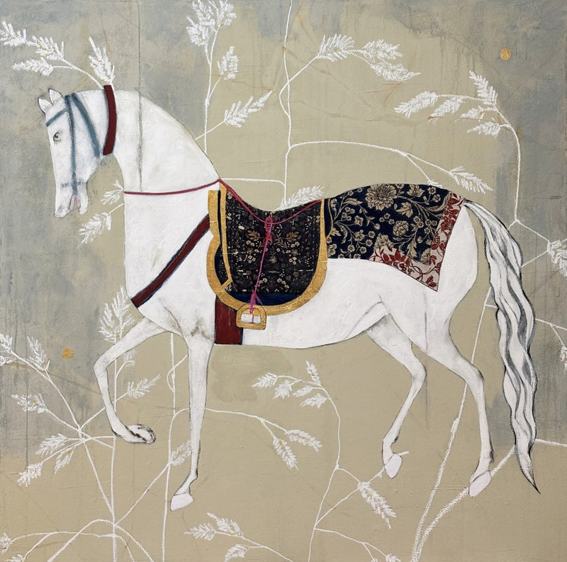 Equestrian Elegance Tapestries of Time Iv