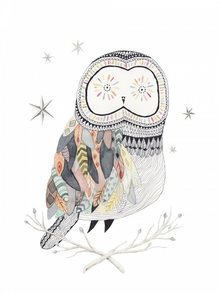 Whimsical Owl Dreams
