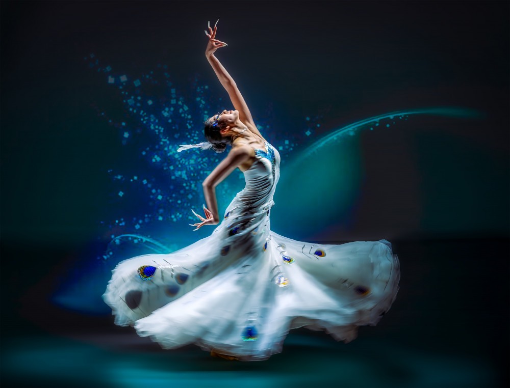 Dancing as a Peacock