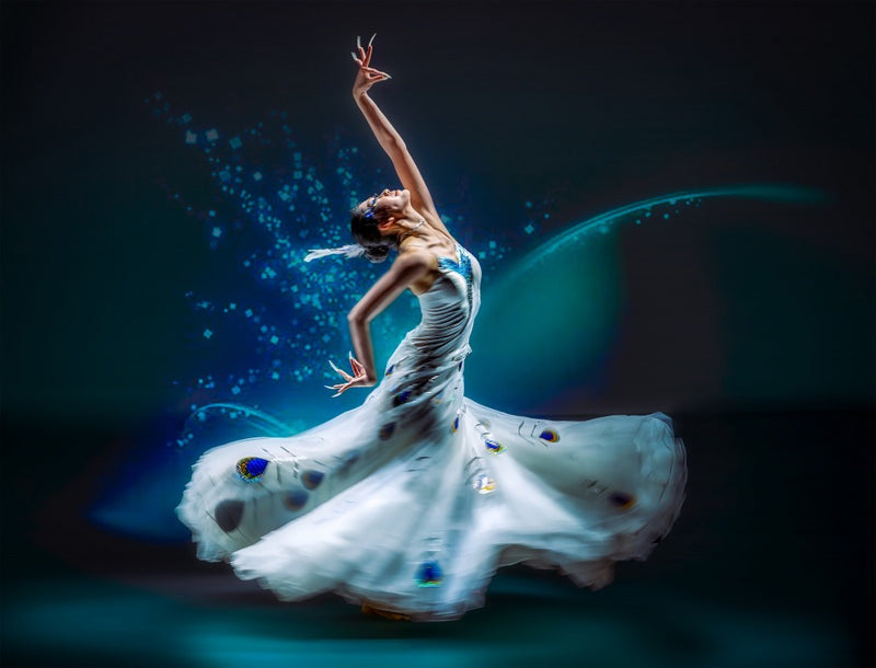 Dancing as a Peacock