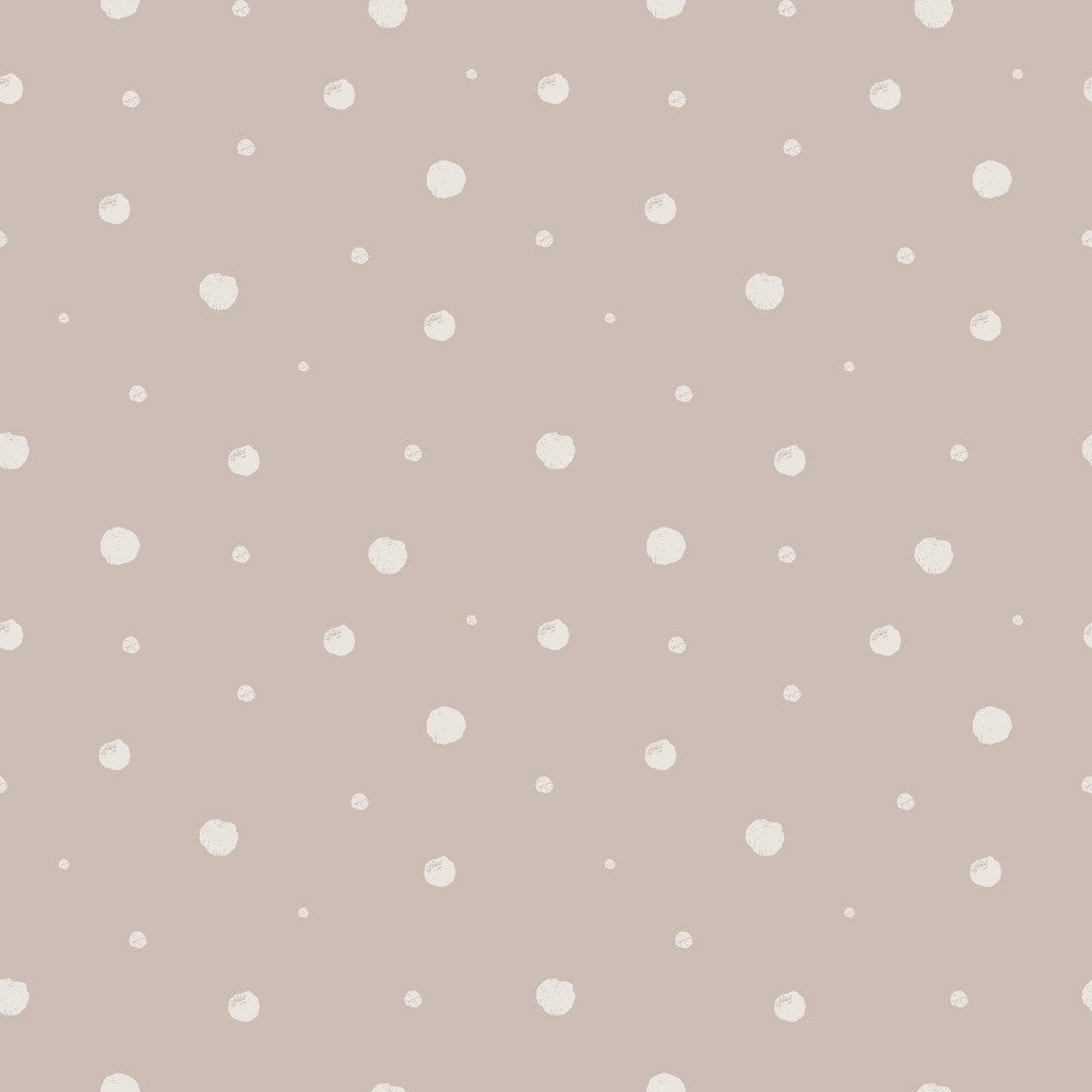 Frühlings-Pastellpunkte-Muster Beige