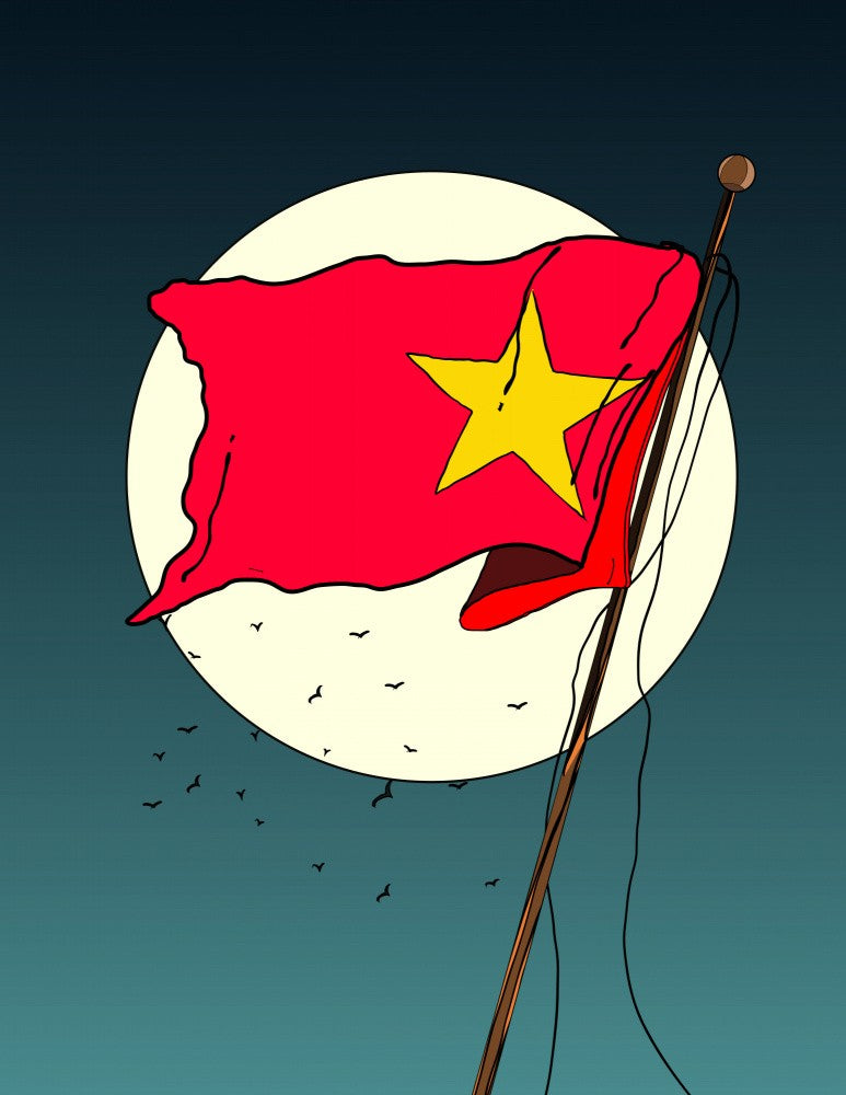 Vietnam Under The Full Moon
