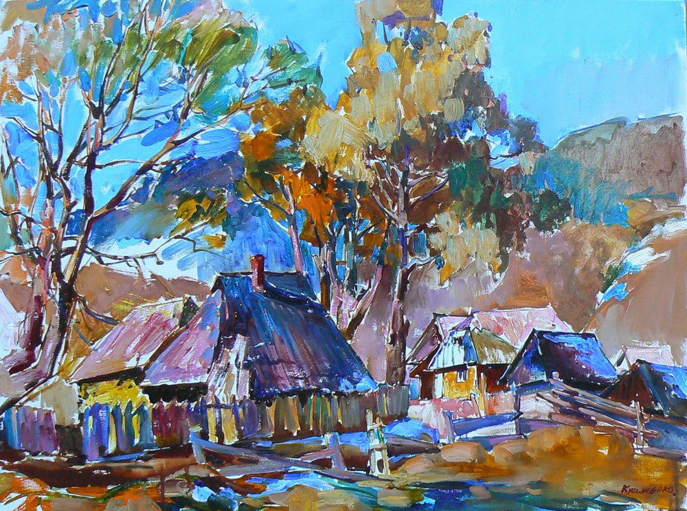 Rural Mountains Landscape