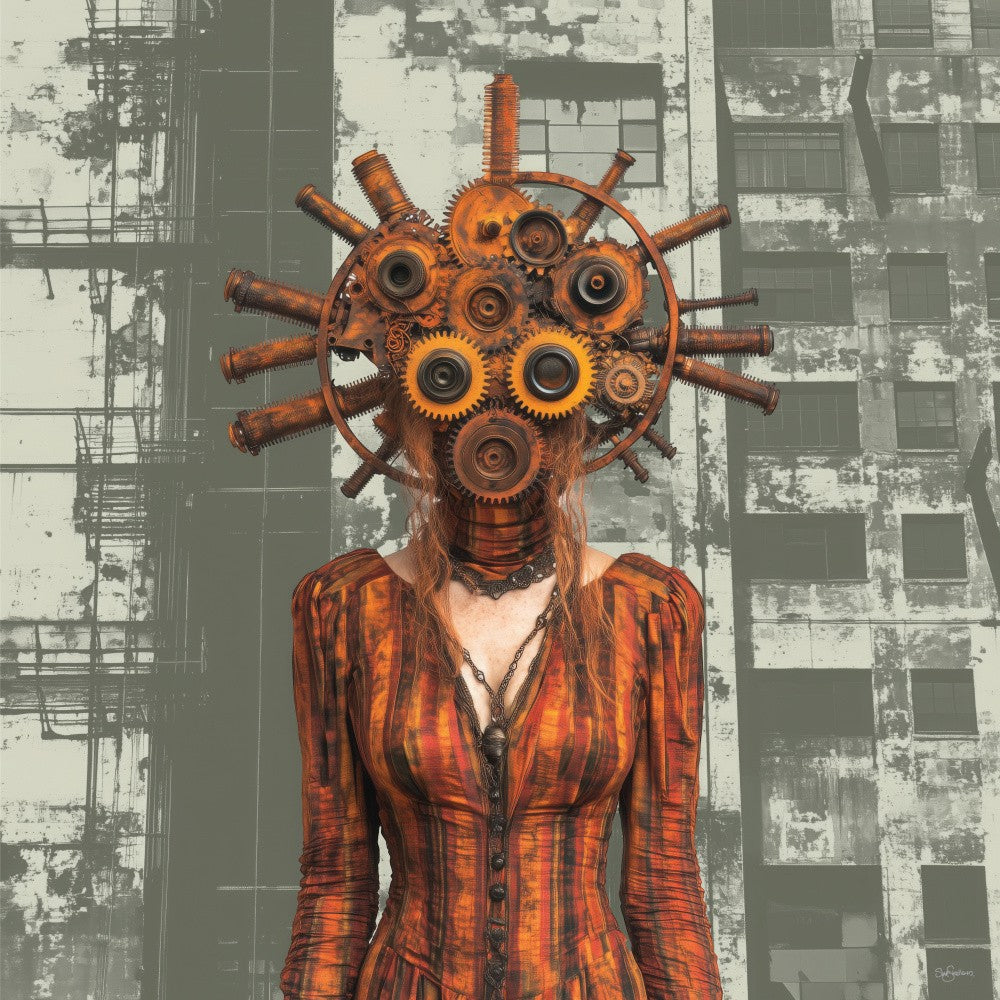 Miss West _ Tartan Orange #1