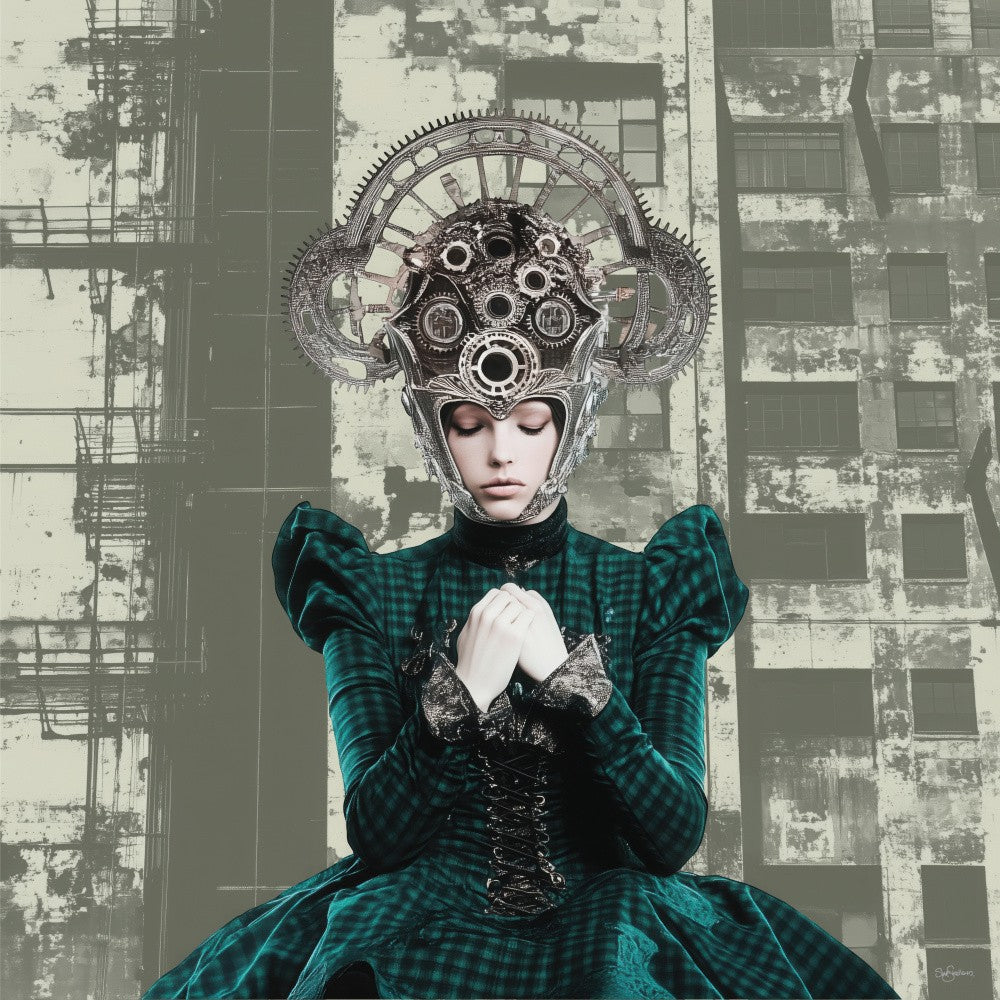 Miss West _ Tartan Green #1