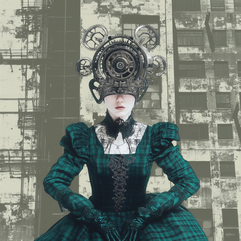 Miss West _ Tartan Green #2