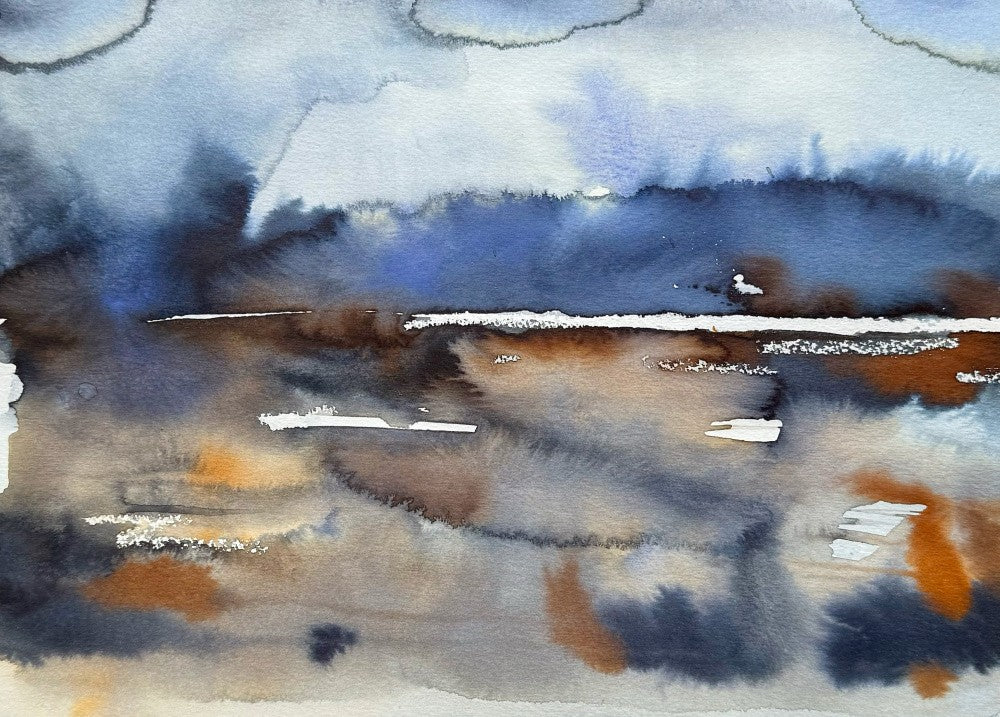 Misty Horizon Waves