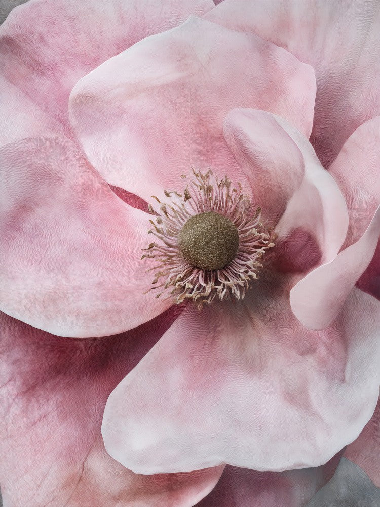 Delicate Pink Flower with Petals