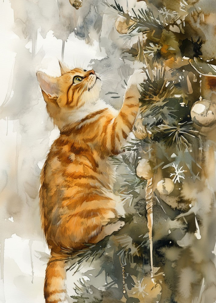 Cats Love the Christmas Tree (6)