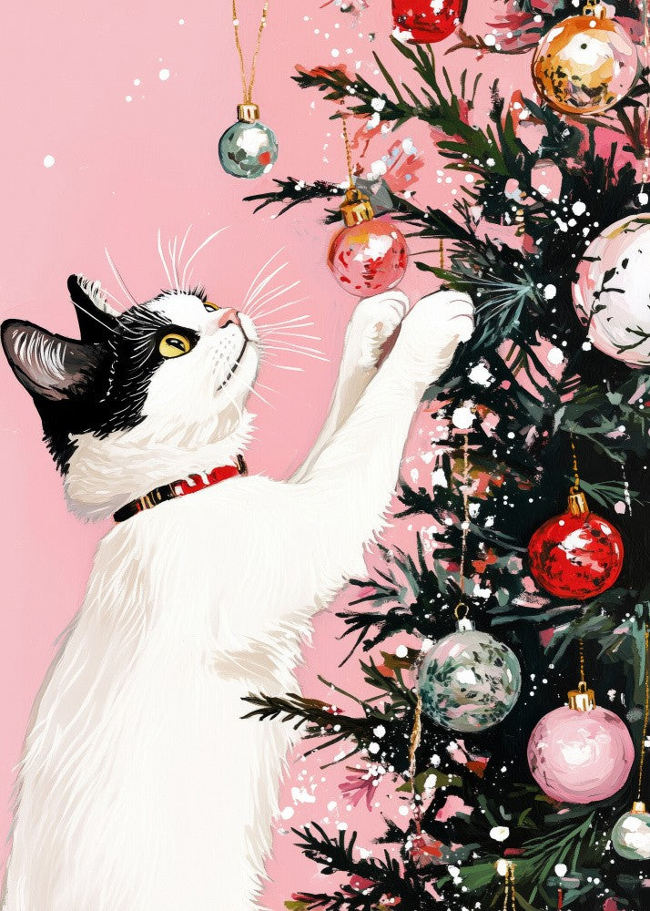 Cats Love the Christmas Tree (7)