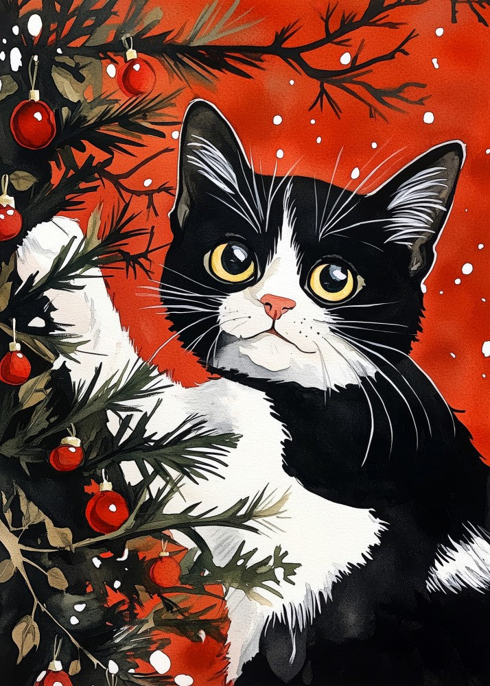 Cats Love the Christmas Tree (8)