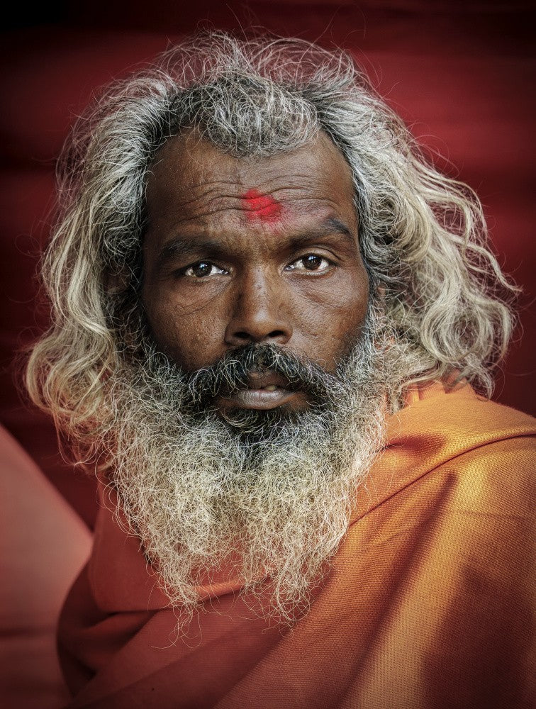 Sadhu portrait, Prayagraj Kumbh Mela, India