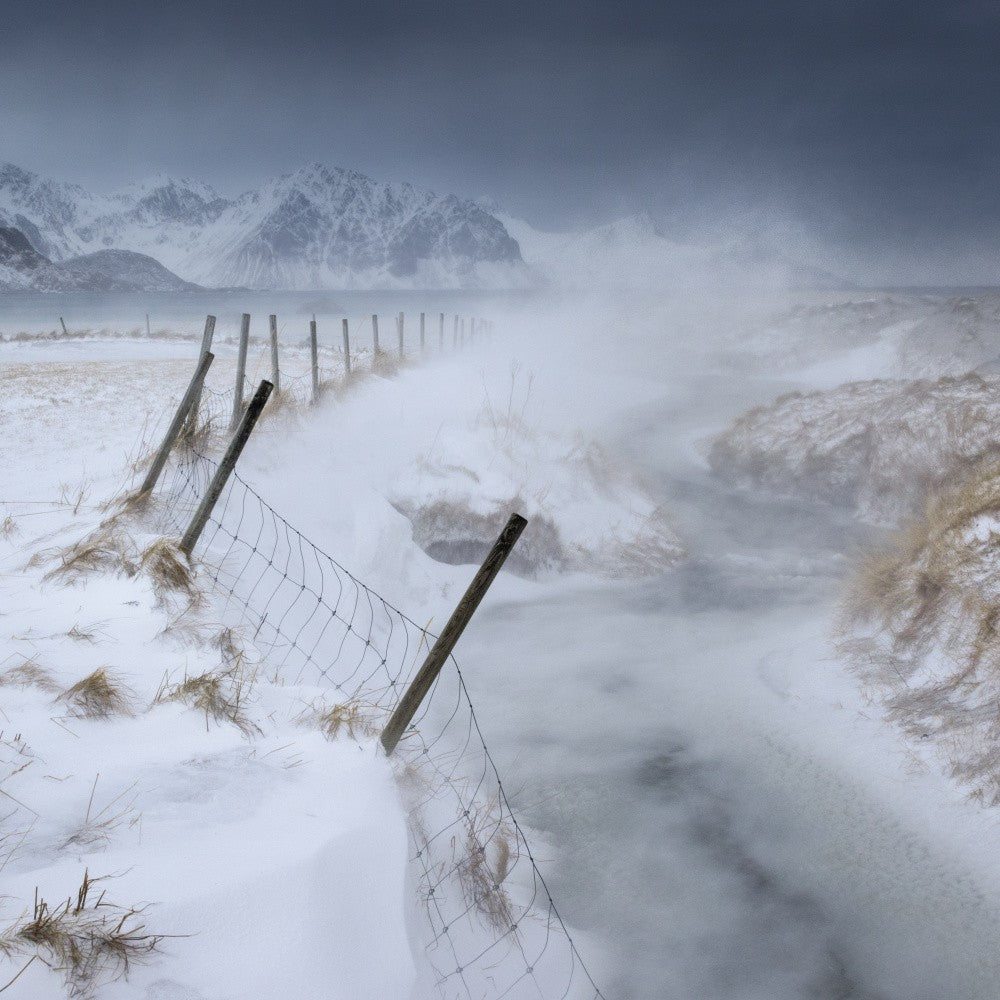Snowstorm Lofoten