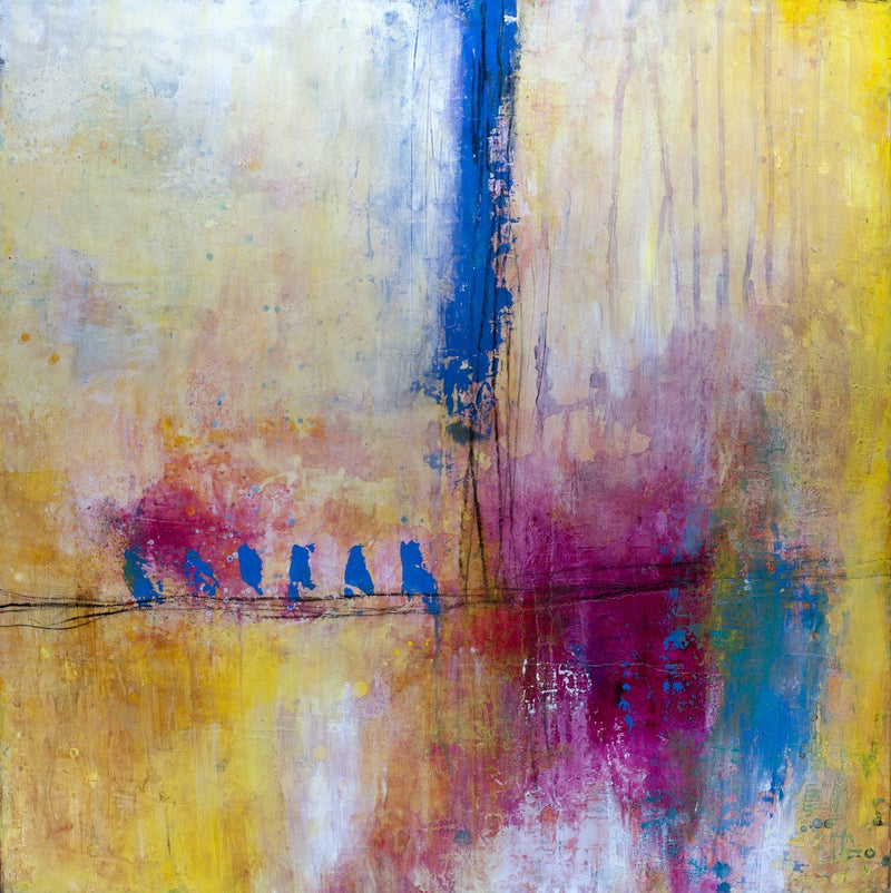 Birds on a wire